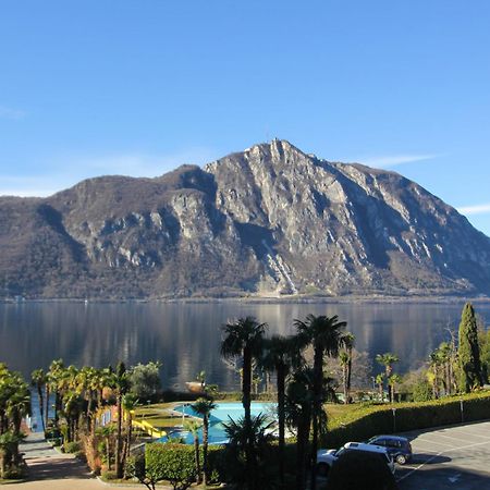 Ferien Am Luganer See Mit Seesicht Bissone Dış mekan fotoğraf